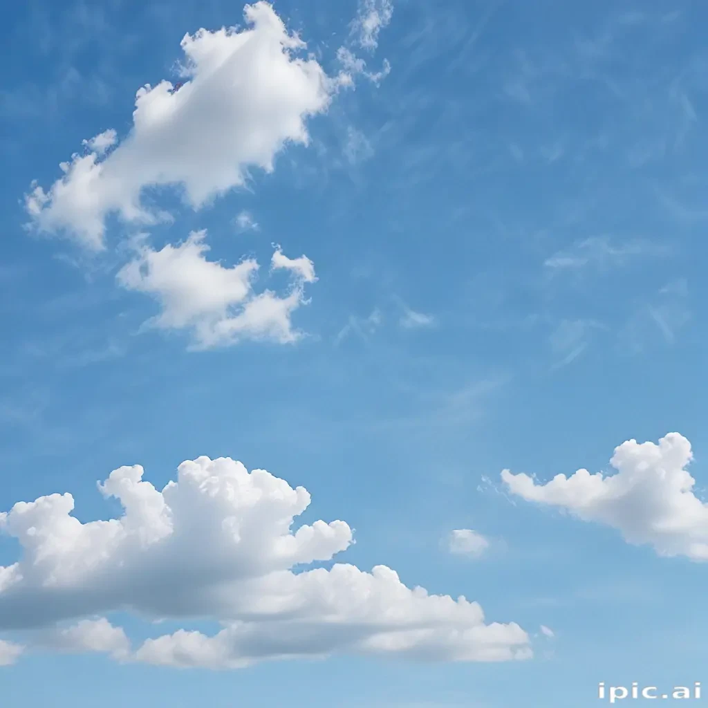 sky blue background