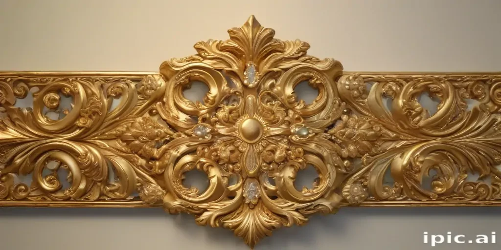 golden border