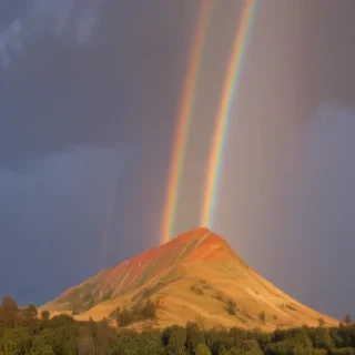 pastel rainbow