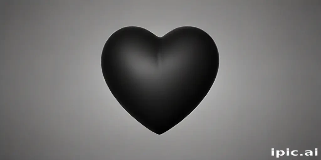 black heart pic