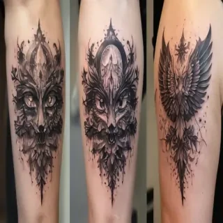 transparent tattoos