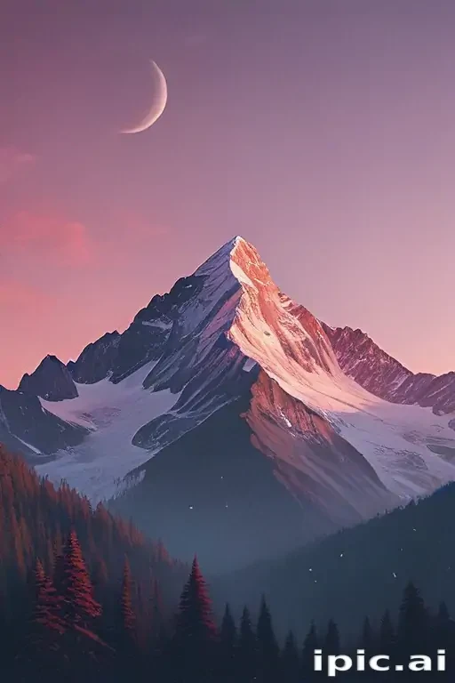 aesthetic mountain wallpaper