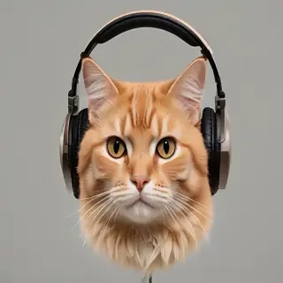 cat headphones png