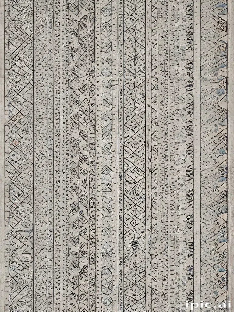 patterned line