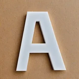 letters as images