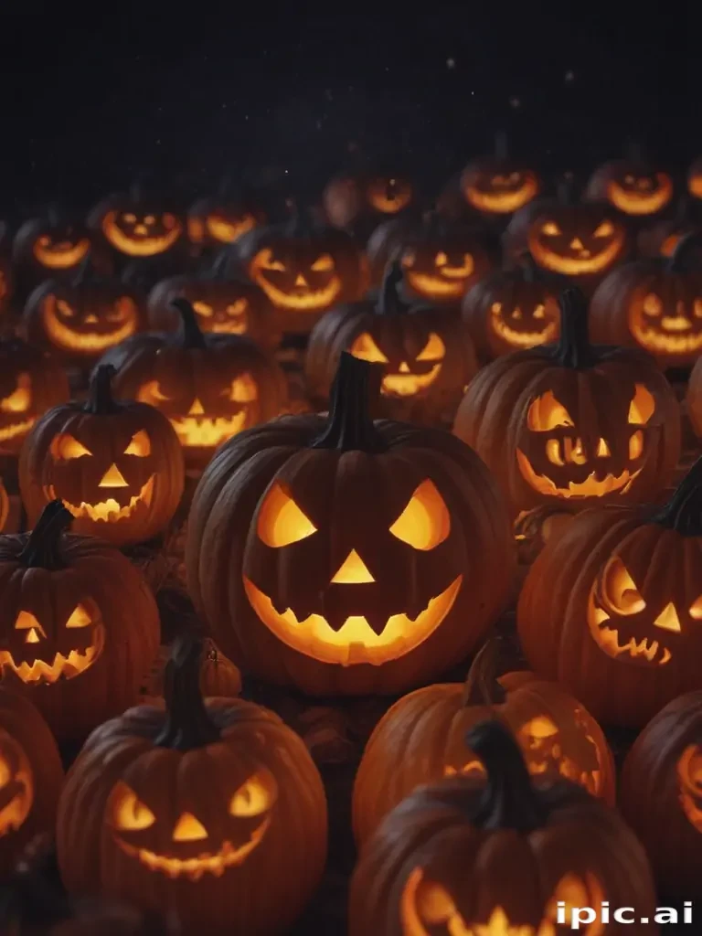 halloween pumpkin background