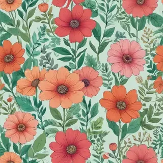 flowers to draw in color