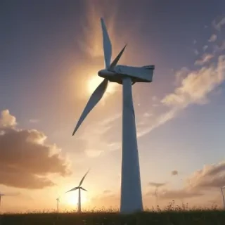 wind turbine png