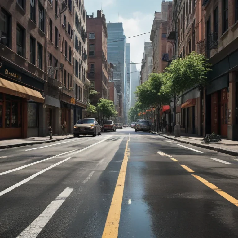 city street background