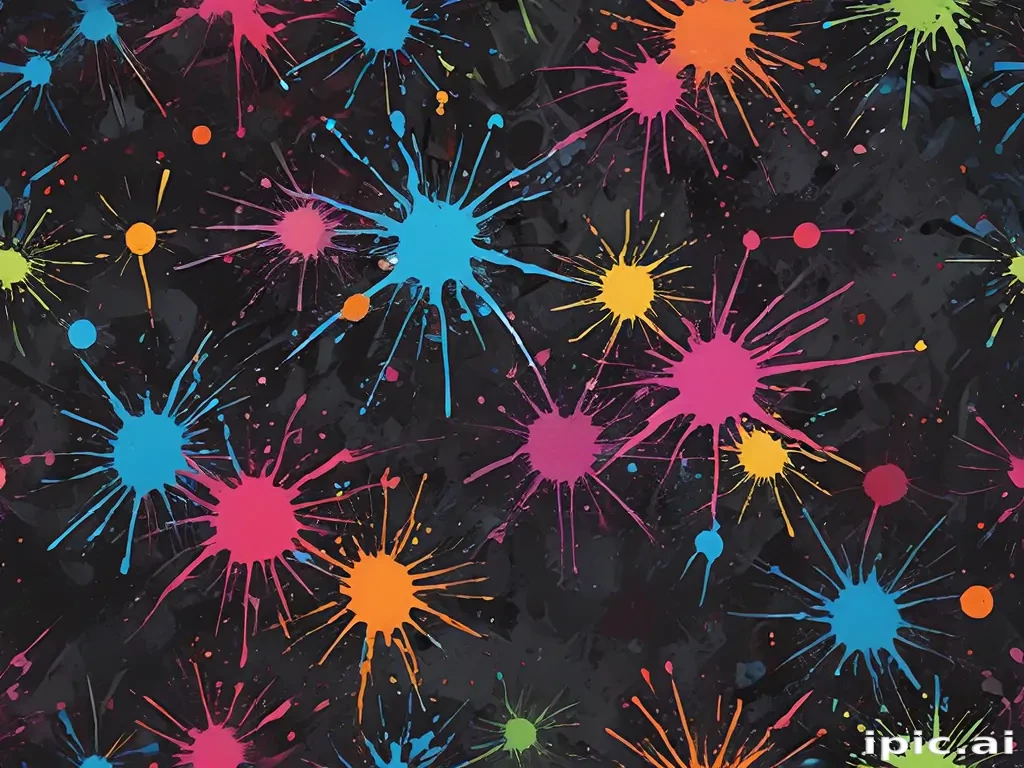 paint splatter transparent