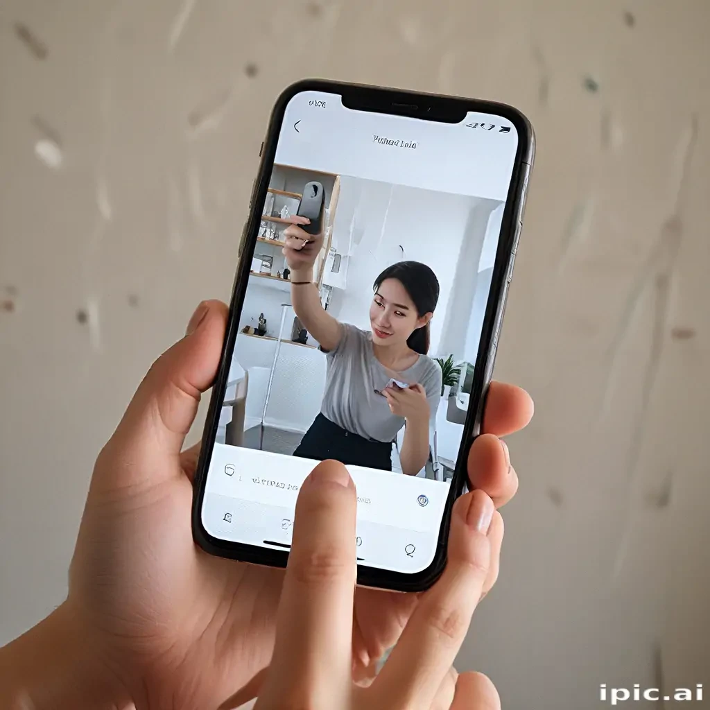 person holding phone