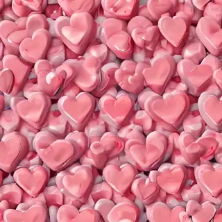 heart background aesthetic