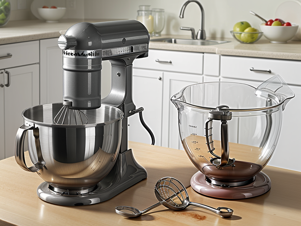 kitchenaid mixer glass bowl 6 qt