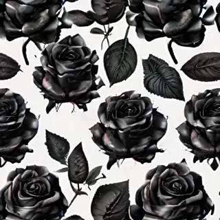 black roses png