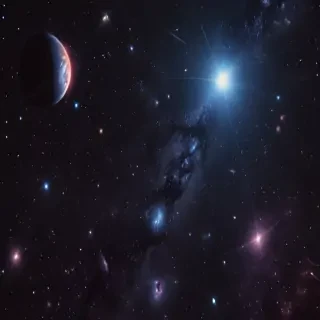 space background phone