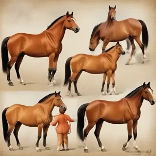 horses clip art