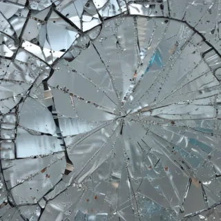wallpaper broken glass