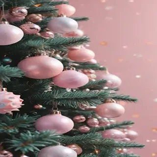 pastel aesthetic christmas wallpaper