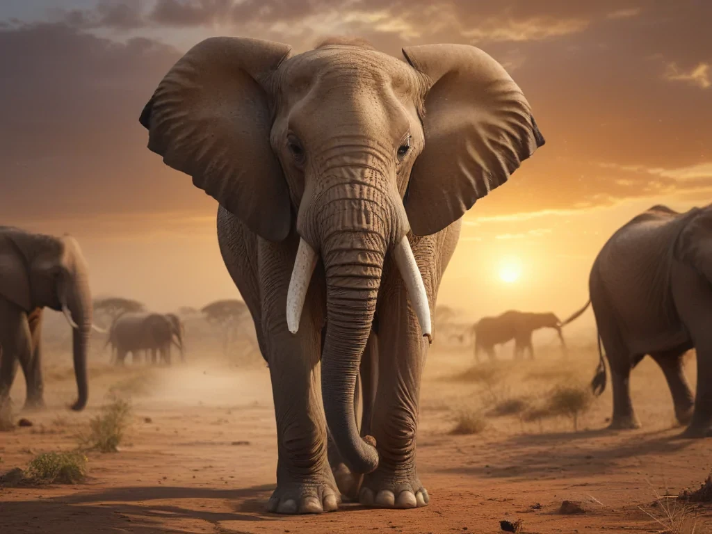 elephant background