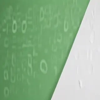 green white background