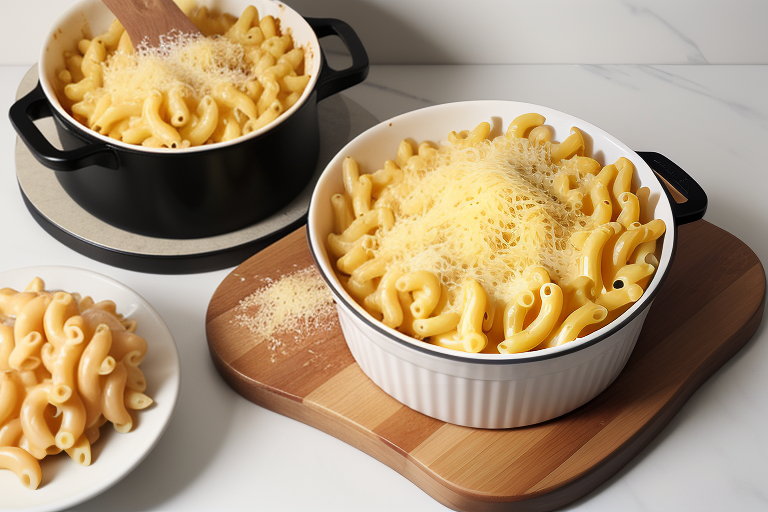 air fry mac and cheese