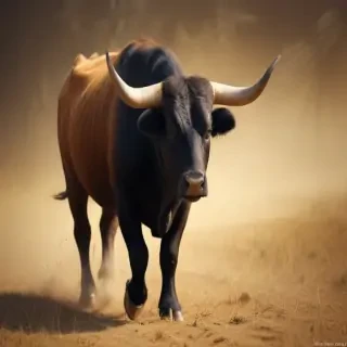 bull background