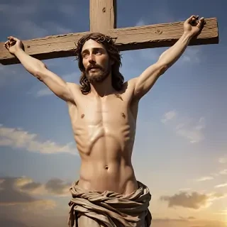 pics of jesus on the cross