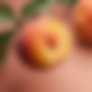 peach background aesthetic