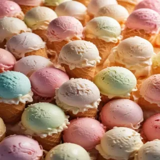 ice cream background