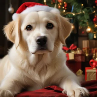 dog pictures christmas