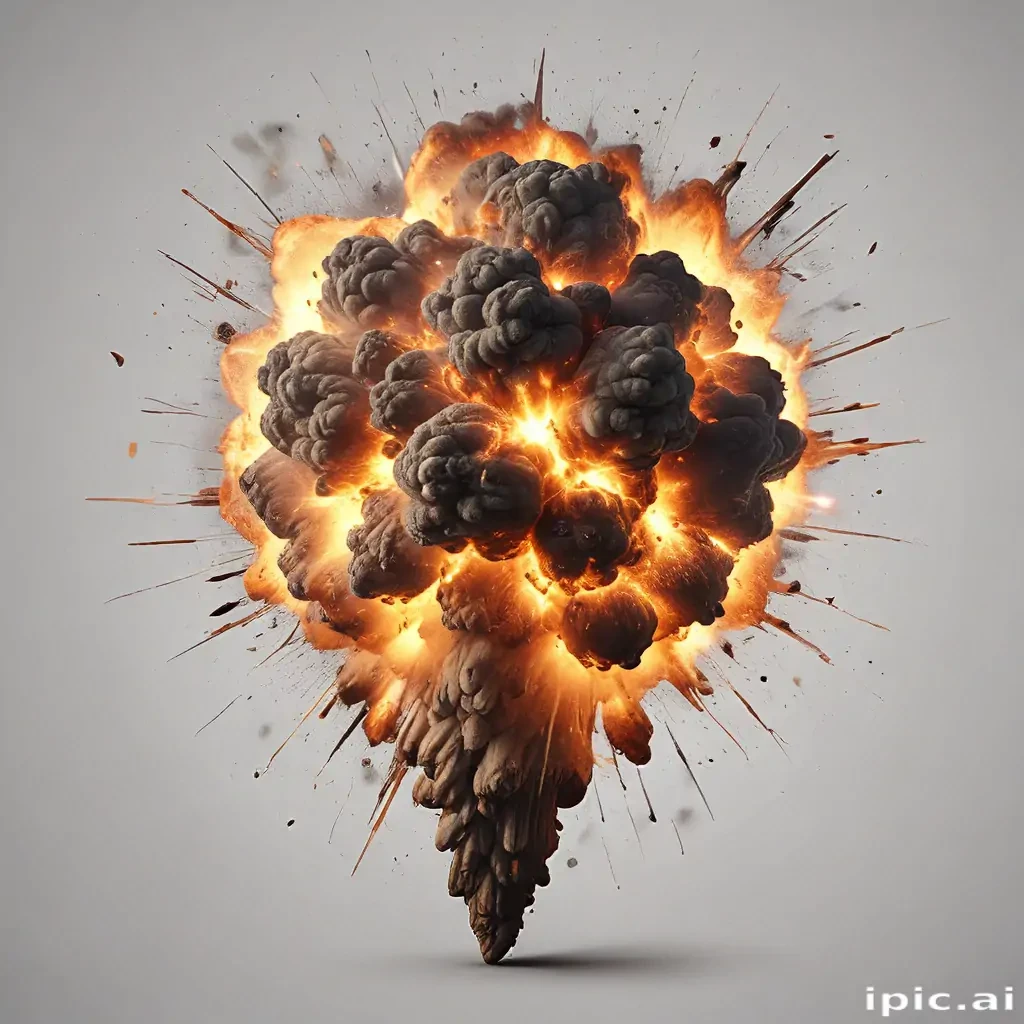 explosion transparent png