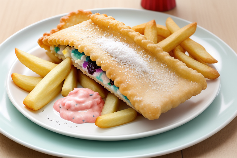 tart sprinkle for fish and chips