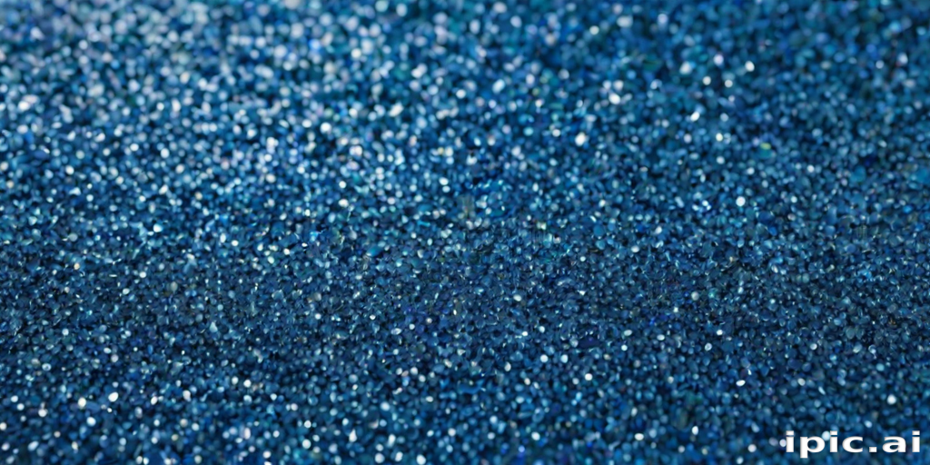 blue glitter background