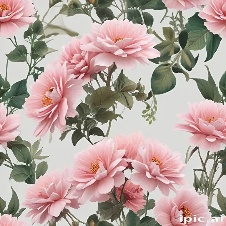 aesthetic flowers transparent