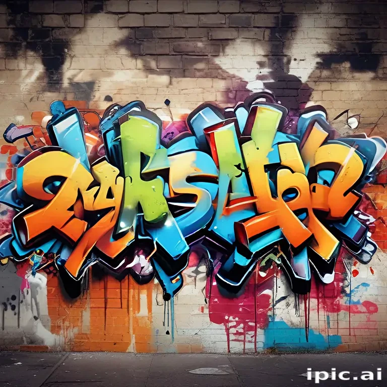 graffiti art background