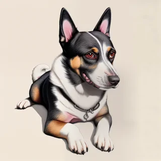 dog illustration