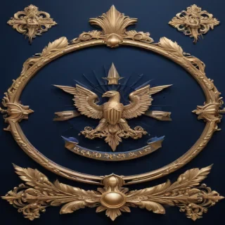 navy background