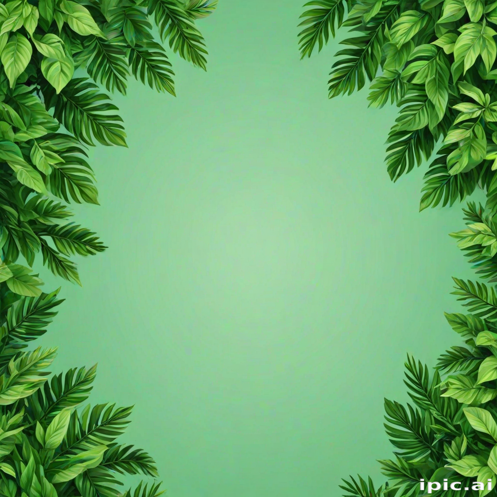 aesthetic green background