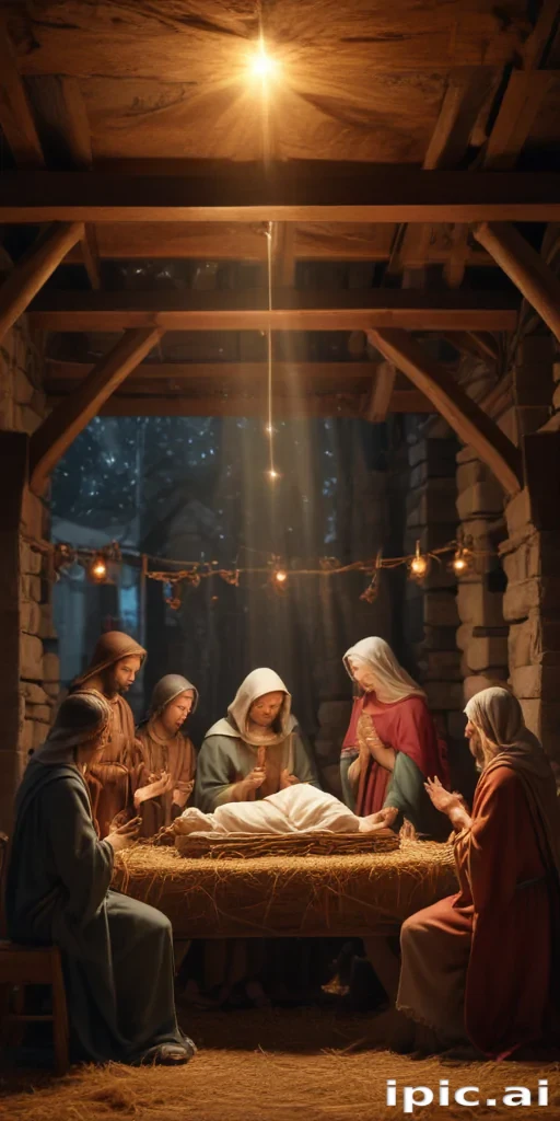 manger scene images free