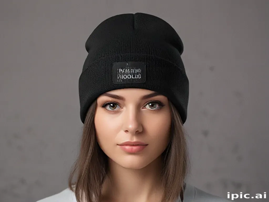 beanie mockup free