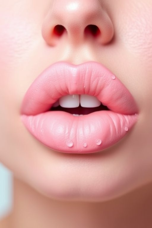 Playful "Cotton Candy Cloud" lip mousse creates a soft, diffused effect with its airy, whipped texture. This innovative formula transforms from a creamy mousse to a lightweight powder finish, leaving lips with a velvety-smooth appearance. The buildable color allows for customizable intensity, from a subtle wash to a bold, statement-making look.