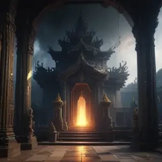 temple background