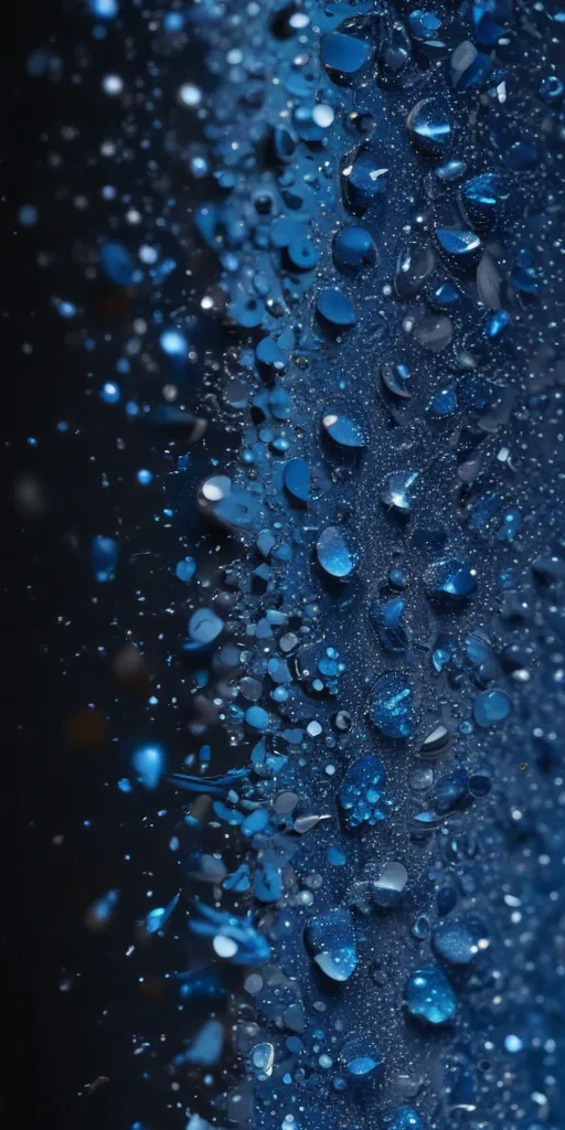 blue glitter background