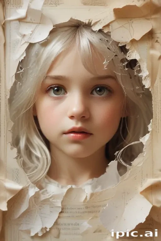 torn paper transparent