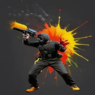 paintball splash png