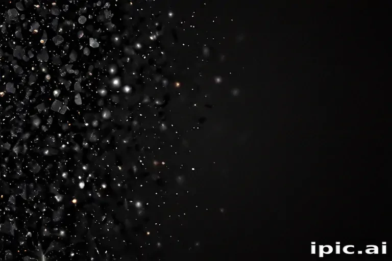 sparkle black background
