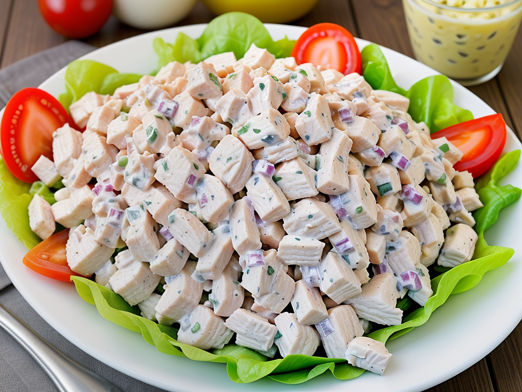 what goes good with chicken salad
