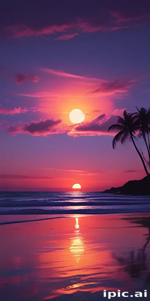 aesthetic sunset wallpapers