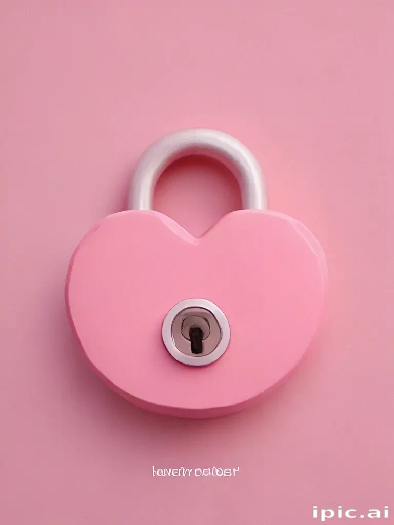 pink lock screen