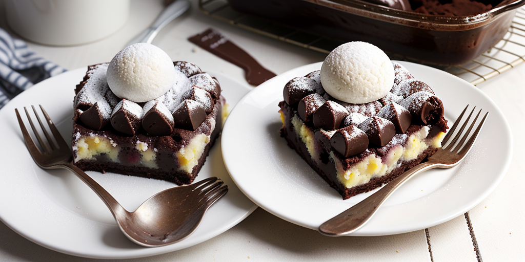 chocolate cobbler with cake mix